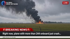 🚨 BREAKING: Viral Reports Claim Plane Crash With 244 Aboard…