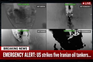 🚨 U.S. Strikes 5 Iranian Tankers — Iran Hits Back…