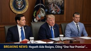 BREAKING: Hegseth Aide Resigns, Citing “One-Year Promise” …