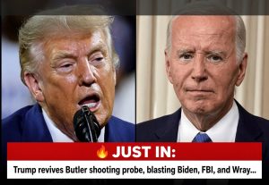 🔥Trump revives Butler shooting probe, blasting Biden, FBI, and Wray…