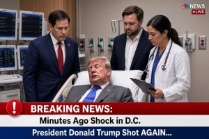 🚨 20 MINUTES AGO: SHOCK IN D.C. — Trump Faces a New Security Scare…