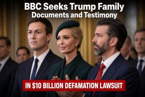 🚨 BREAKING: BBC Targets Trump Family in $10B Lawsuit Fight…